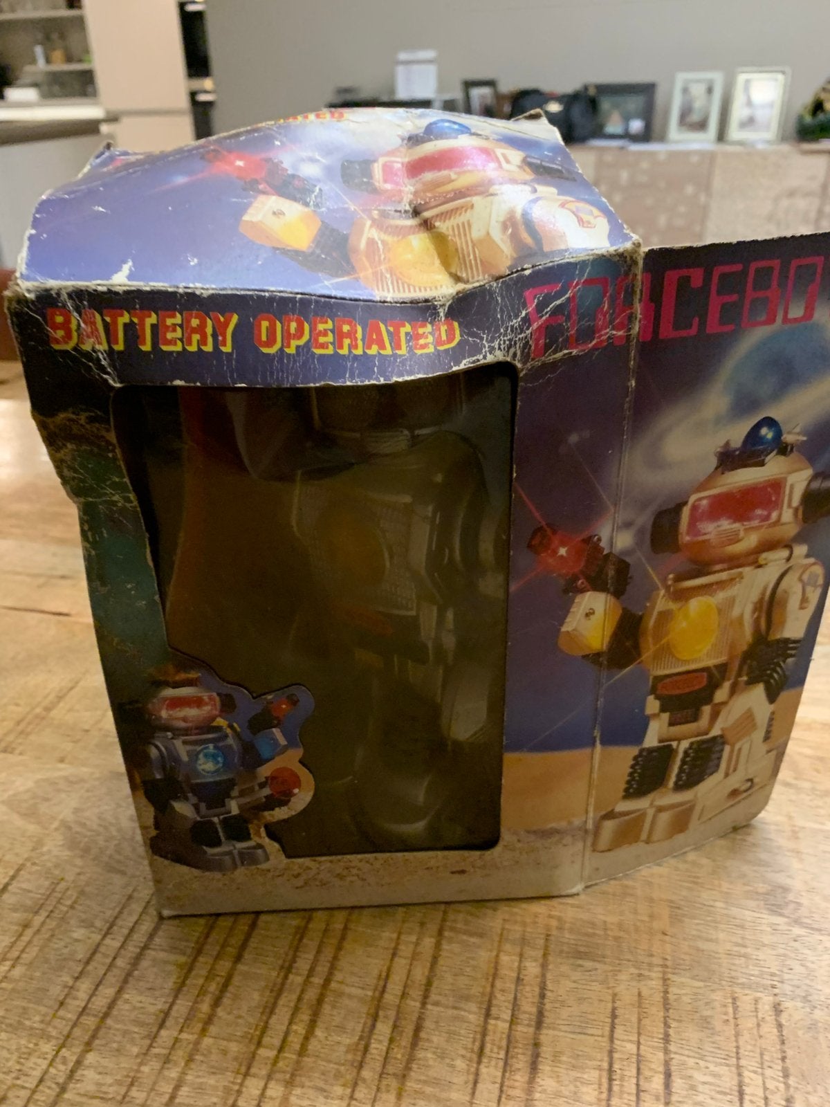 Vintage Forcebot Robot Speelgoed - Batterij Aangedreven, Ophalen of Verzenden