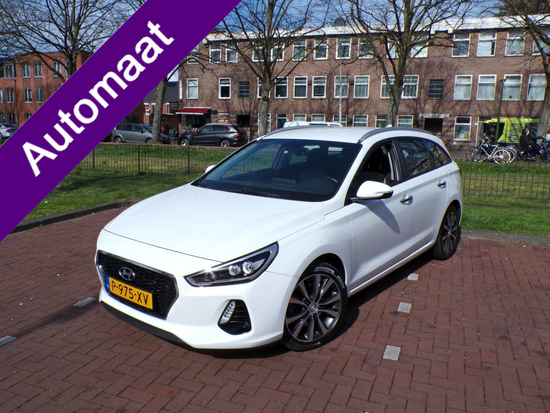 Hyundai i30 Wagon 1.4 T-GDI Premium AUTOMAAT APPLE CARPLAY ., Auto's, Hyundai, Euro 6, 4 cilinders, Wit, I30