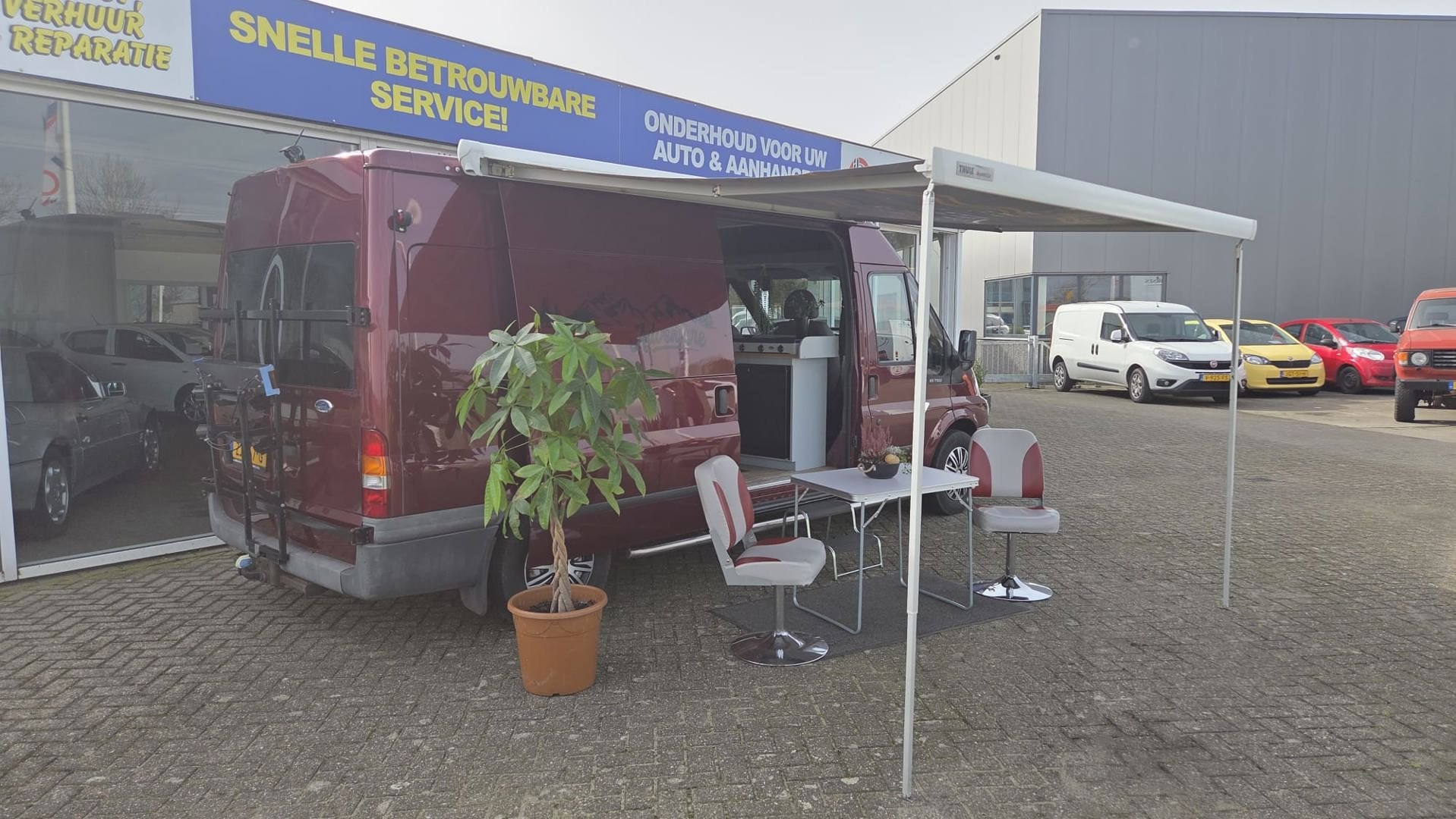 Ford TRANSIT 300L FD 85 MR 4,23 Camper, Caravans en Kamperen, Info@jhas.nl, Bedrijf, Jan Hendriks, Ford