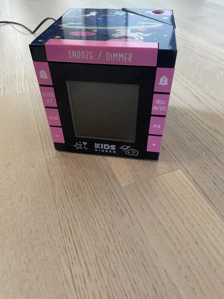 Unicorn wekker, Witgoed en Apparatuur, Wekkers, Zo goed als nieuw, Digitaal, Ophalen of Verzenden