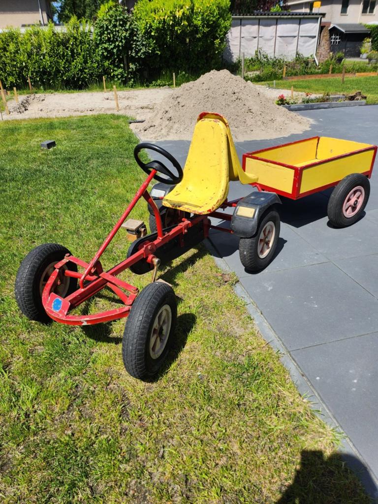 Skelter + aanhangwagen, Ophalen, Gebruikt, Overige merken