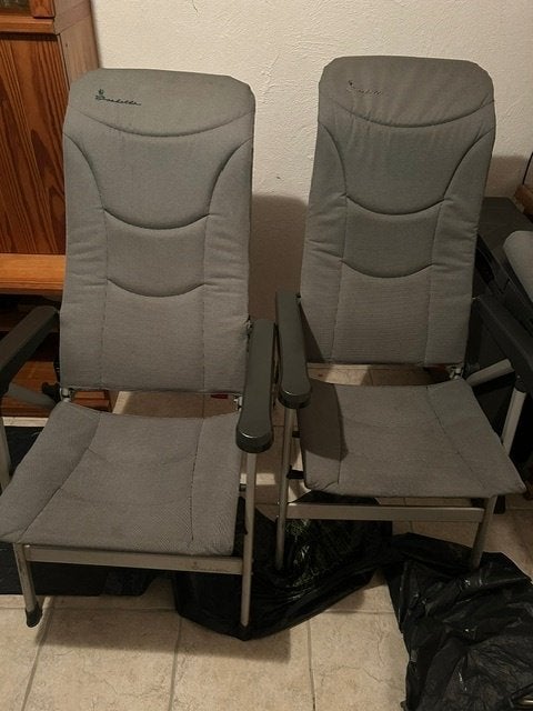 Camping stoelen, Ophalen, Gebruikt, Campingstoel