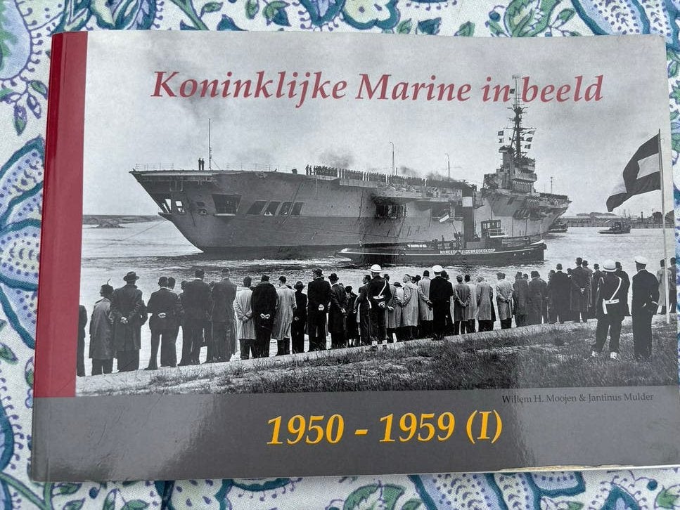 Koninklijke Marine in beeld 1950-1959 (1), Ophalen of Verzenden, 1945 tot heden, Gelezen, Marine