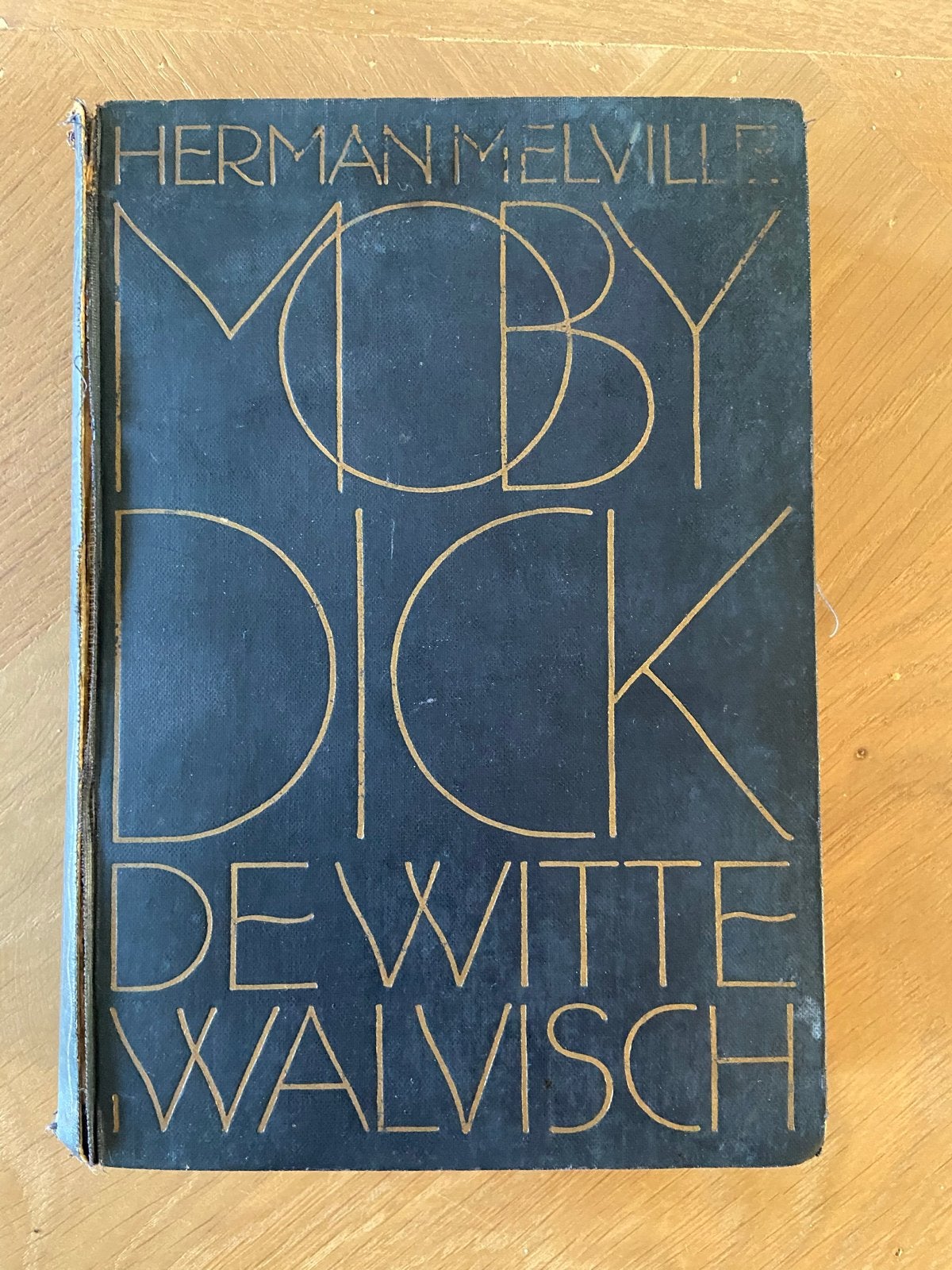 Moby Dick of De Witte Walvis - Herman Melville (1929), Ophalen of Verzenden, Gelezen, Nederland