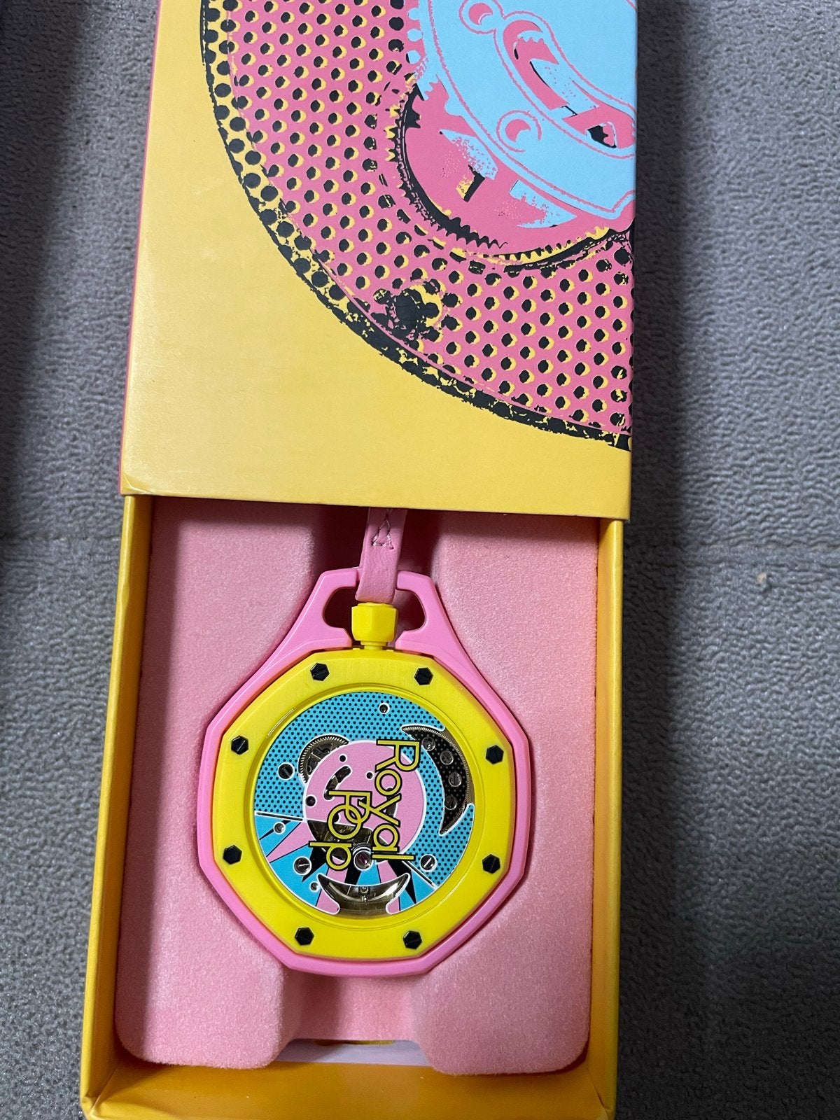 Royal Oak AP Swatch horloge - Nieuw in doos, Sieraden, Tassen en Uiterlijk, Overige merken, Kunststof, Polshorloge, Nieuw
