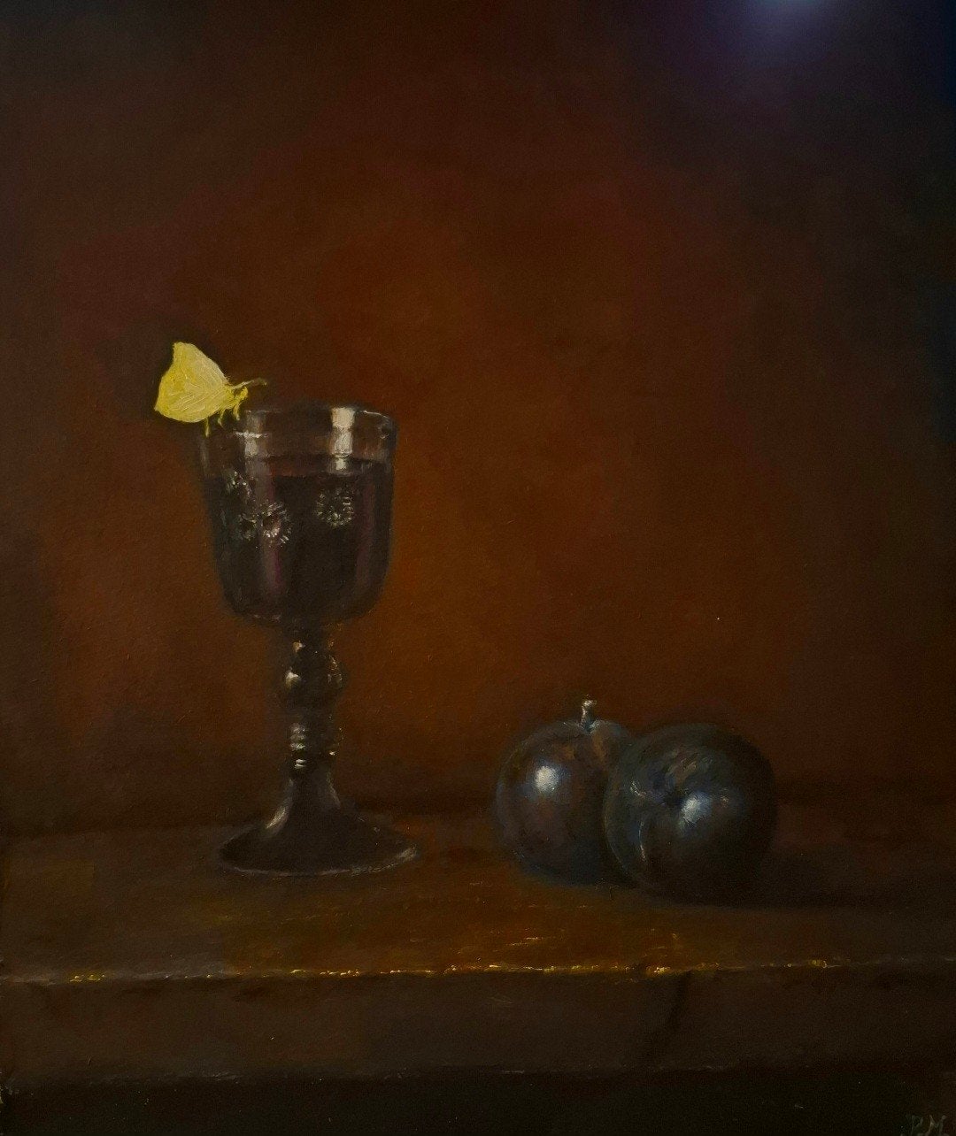 Stilleven schilderij olieverf, Ophalen of Verzenden