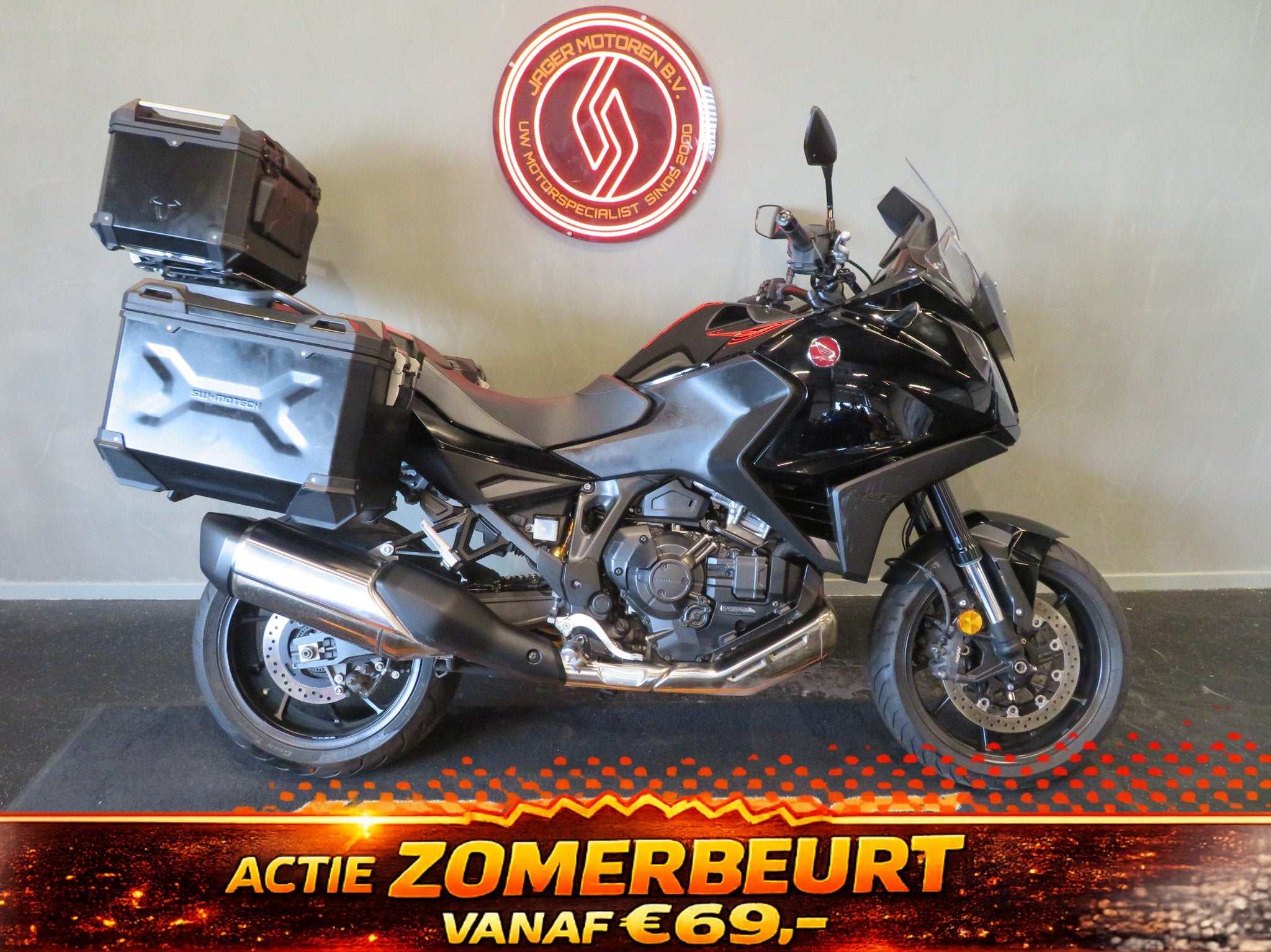 Honda NT 1100 DCT ZEER FRAAI! KOFFERS (bj 2022), Bedrijf, Toermotor, 1084 cc