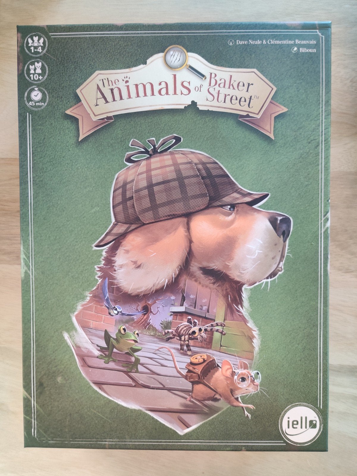 The Animals of Baker Street - Detectivespel, Een of twee spelers, Ophalen of Verzenden, Nieuw, IELLO