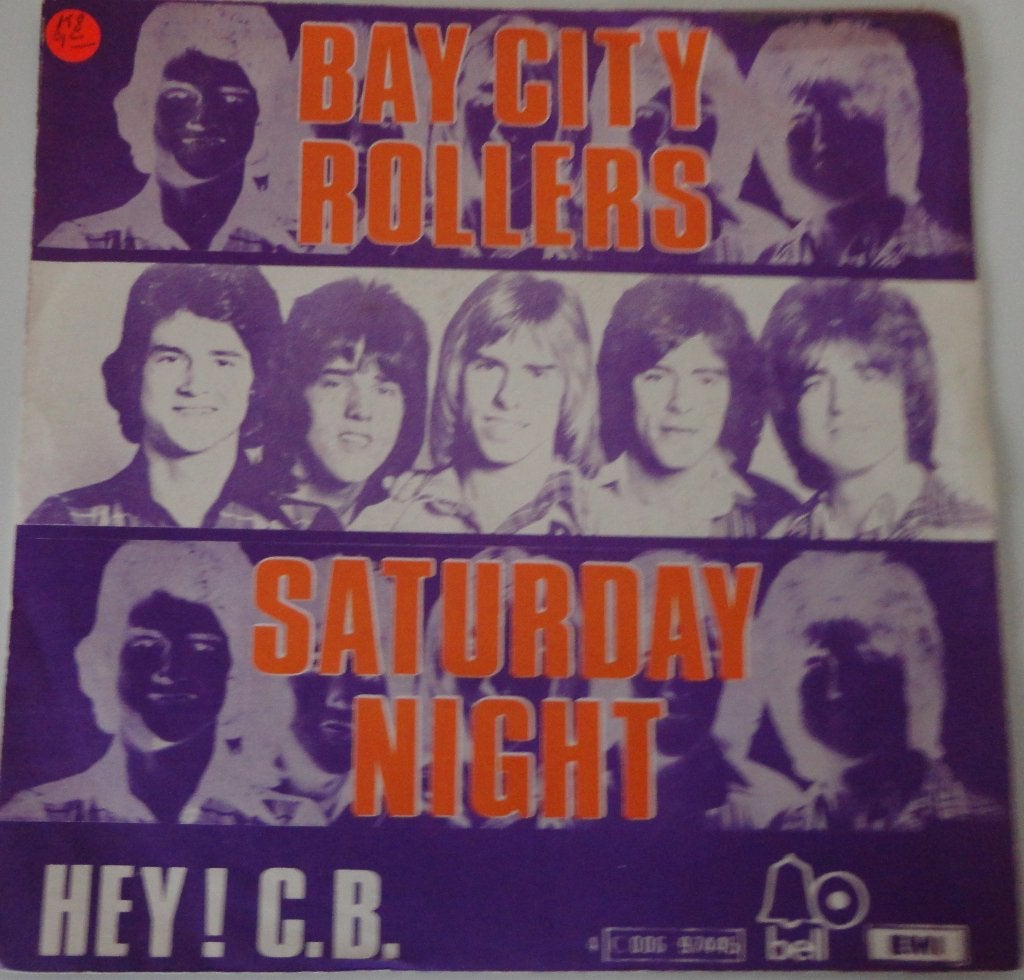 Bay City Rollers > Saturday night, Cd's en Dvd's, Vinyl Singles, Ophalen of Verzenden, Gebruikt, Pop
