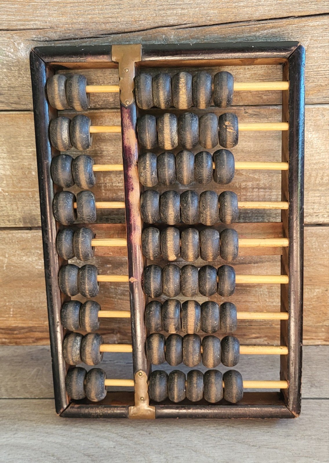 Antieke Chinese Abacus Telraam - Houten Rekenmachine, Ophalen of Verzenden