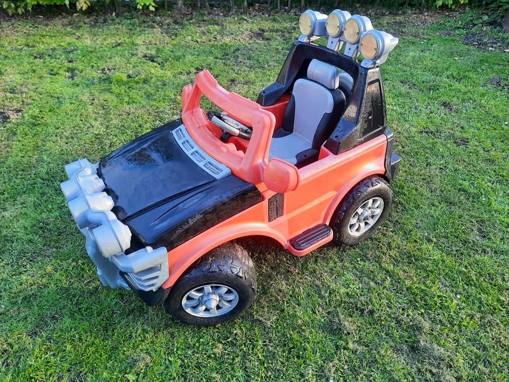 Elektrische kinderauto voor 2-4 jaar, voor- en achteruit, Ophalen, Gebruikt