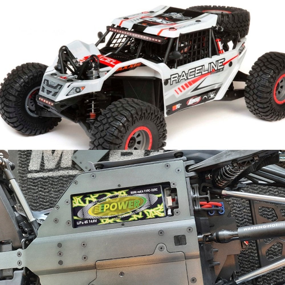 AANBIEDING LiPo + lader voor LOSI 1/6 Super Rock Rey 2.0, Elektro, Nieuw, Ophalen of Verzenden, Onderdeel