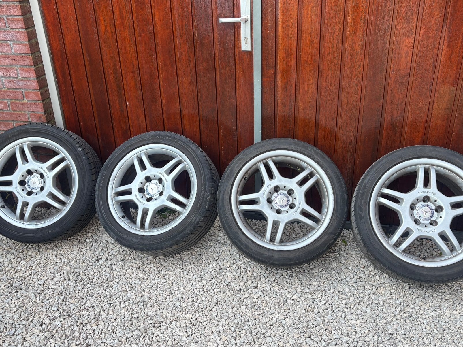 Mercedes-Benz 17” AMG monoblock velgen c32, c55, w203 w204, Ophalen