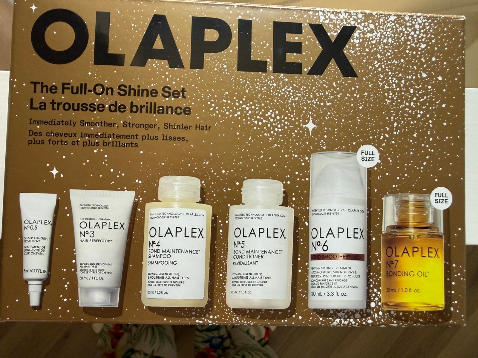 Complete set van Olaplex hair repair lijn. Nieuw in de doos., Ophalen of Verzenden, Nieuw, Haarverzorger of -hersteller