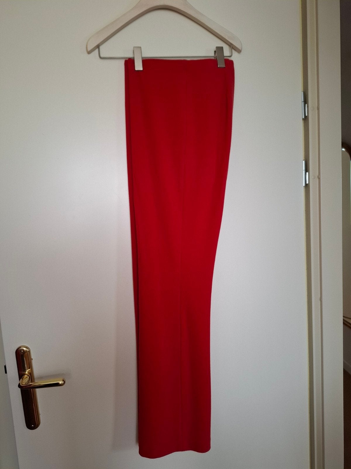 Marc Cain instapbroek rood, maat 42/44, Kleding | Dames, Marc Cain, Maat 42/44 (L), Ophalen of Verzenden, Zo goed als nieuw
