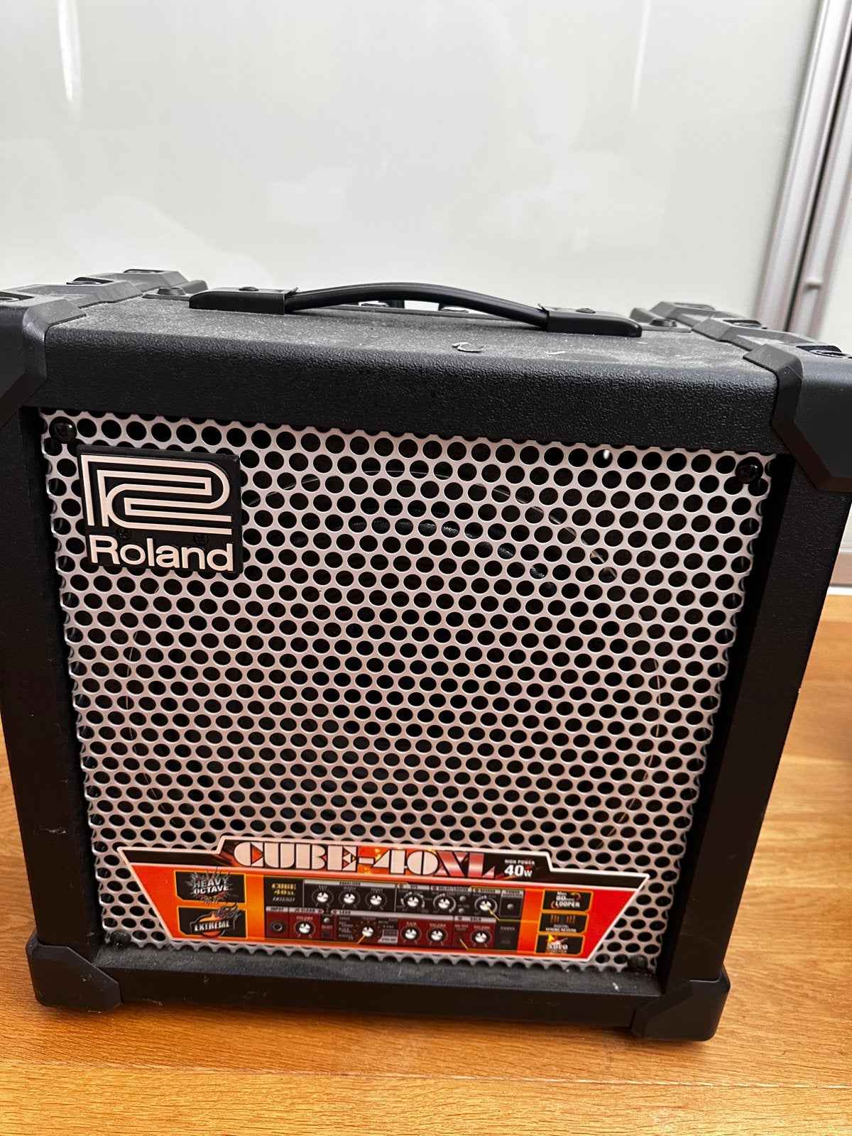 Roland Cube 40XL Gitaarversterker - 40W, Muziek en Instrumenten, Versterkers | Bas en Gitaar, Ophalen, Gebruikt, Gitaar, 50 tot 100 watt