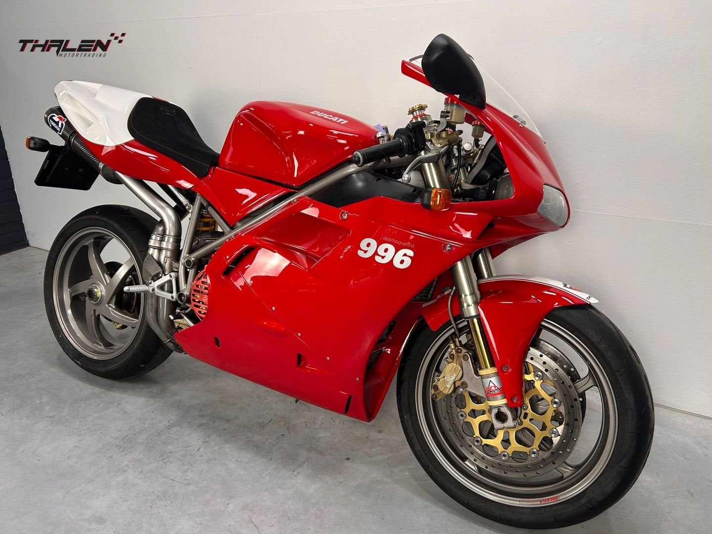 DUCATI 996 S H1 Monoposto ( SPS ) 996s  (bj 2001), DUCATI, 2 cilinders, Bedrijf, Onbekend