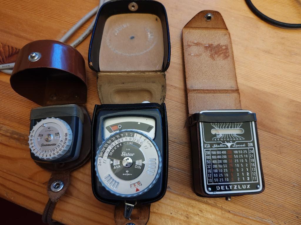 Gossen en Deltz lichtmeters, Ophalen of Verzenden, Gebruikt, Overige typen