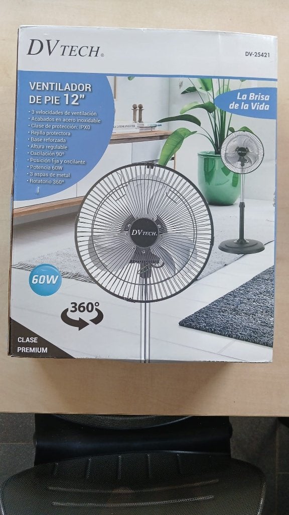 staande ventilator nieuw in de doos, Witgoed en Apparatuur, Ventilatoren, Ophalen of Verzenden, Nieuw, Statiefventilator
