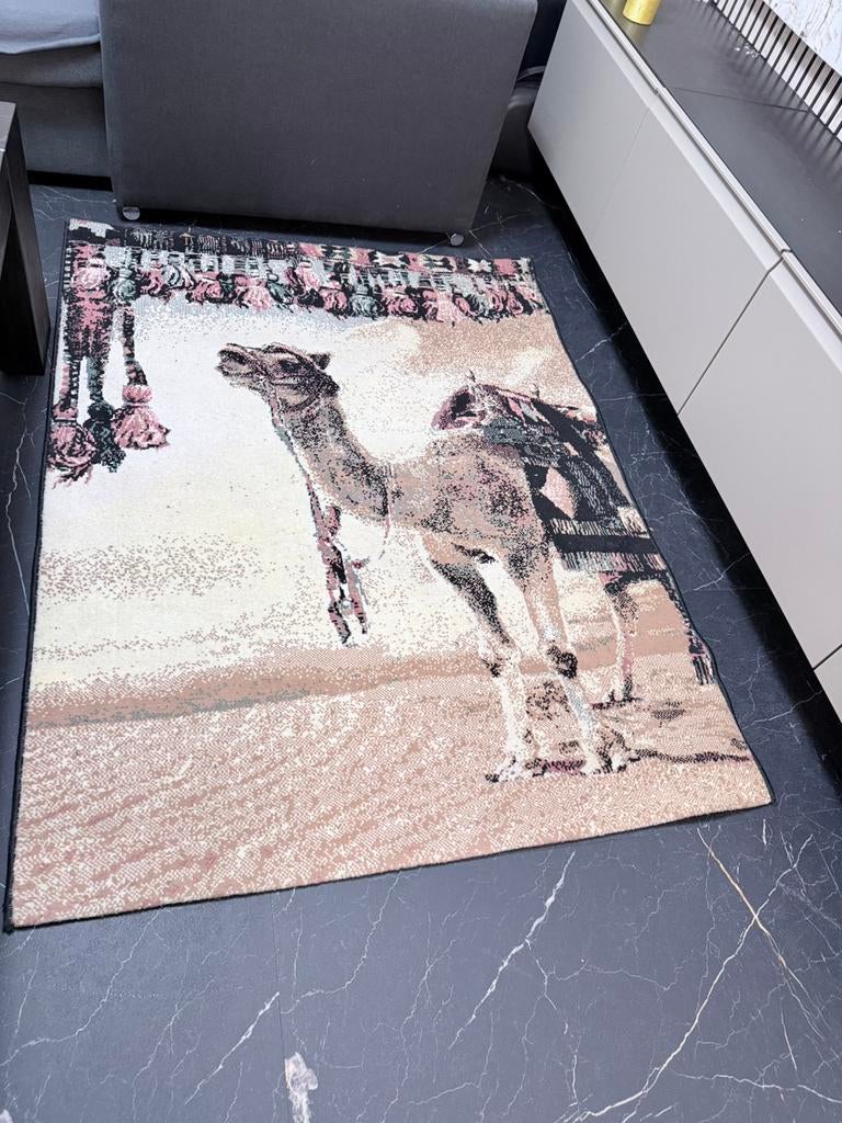 Oude Egypte tapijt, Ophalen of Verzenden, Zo goed als nieuw, Rechthoekig, 200 cm of meer