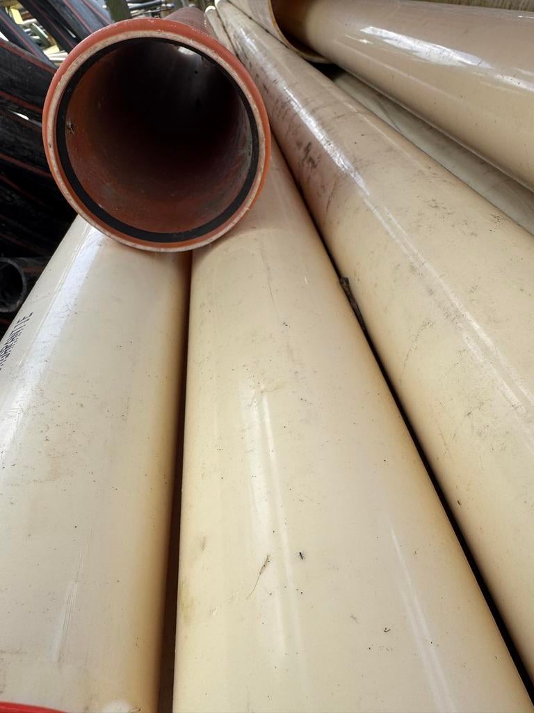 B-keus PVC buizen 160 mm, Pvc, Nieuw, 4 tot 6 meter, Ophalen of Verzenden