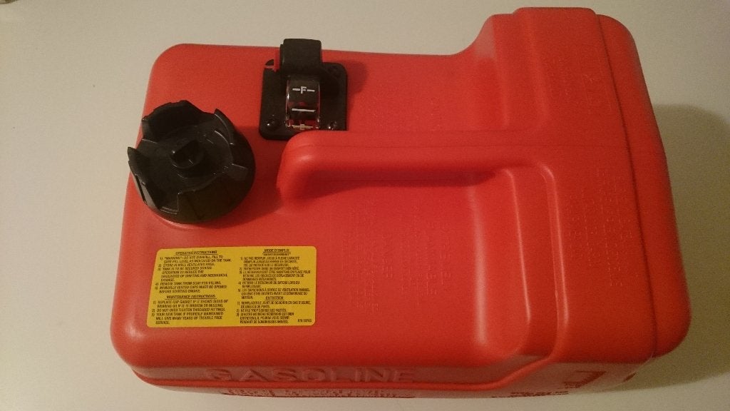 8M0047599 Brandstoftank 12L Quicksilver + indicator. € 66,95, Ophalen of Verzenden, Nieuw, Motor en Techniek