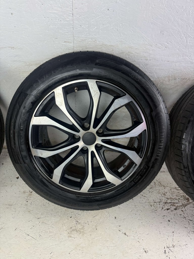 Tiguan kodiaq tarraco Audi Q3 velgen 18" 5x112 zomer TPMS, Niet ingevuld, 18 inch, Gebruikt, Banden en Velgen
