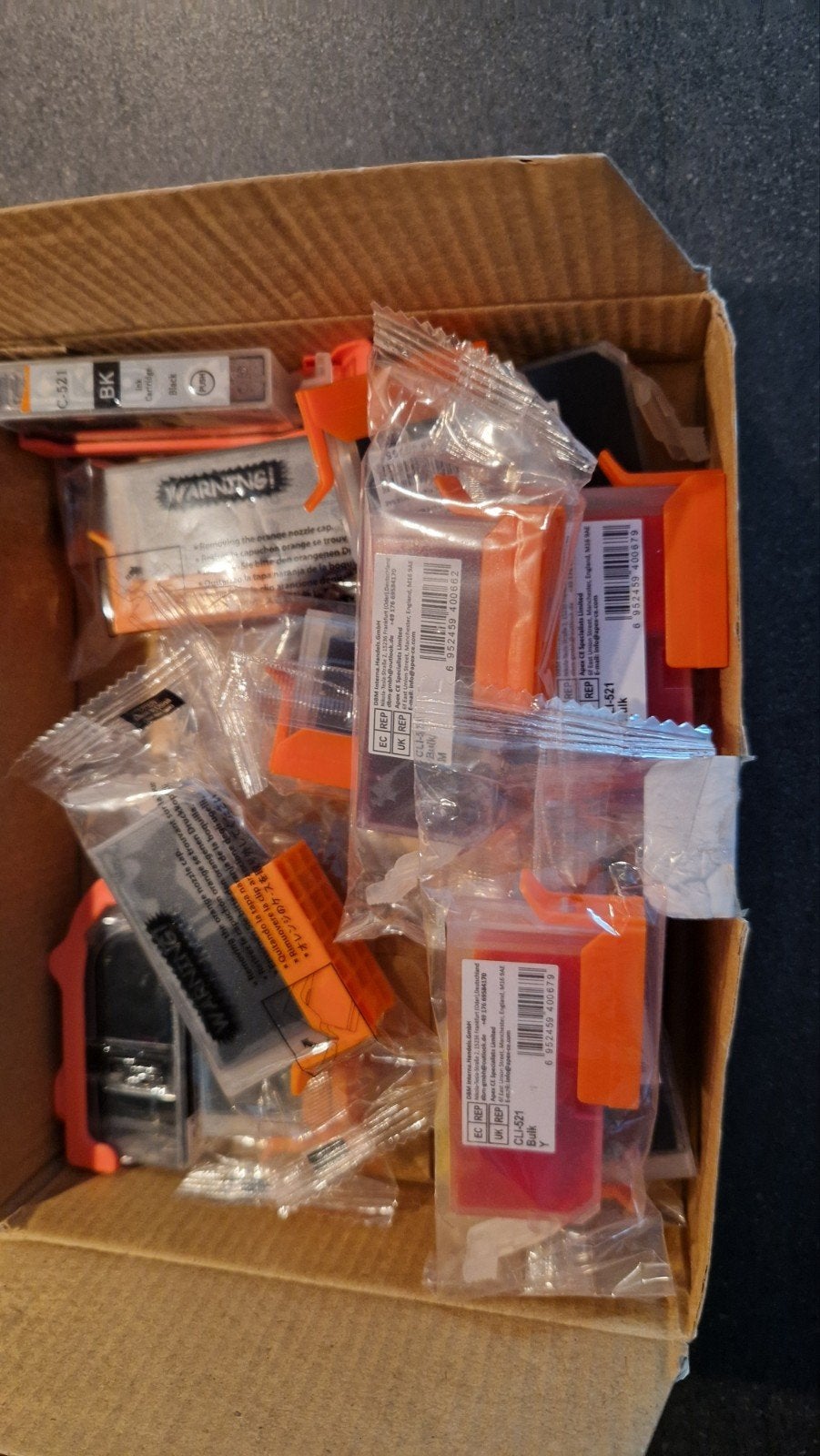 Canon CLI 520 en CLI 521 inktcartridges, Ophalen, Nieuw