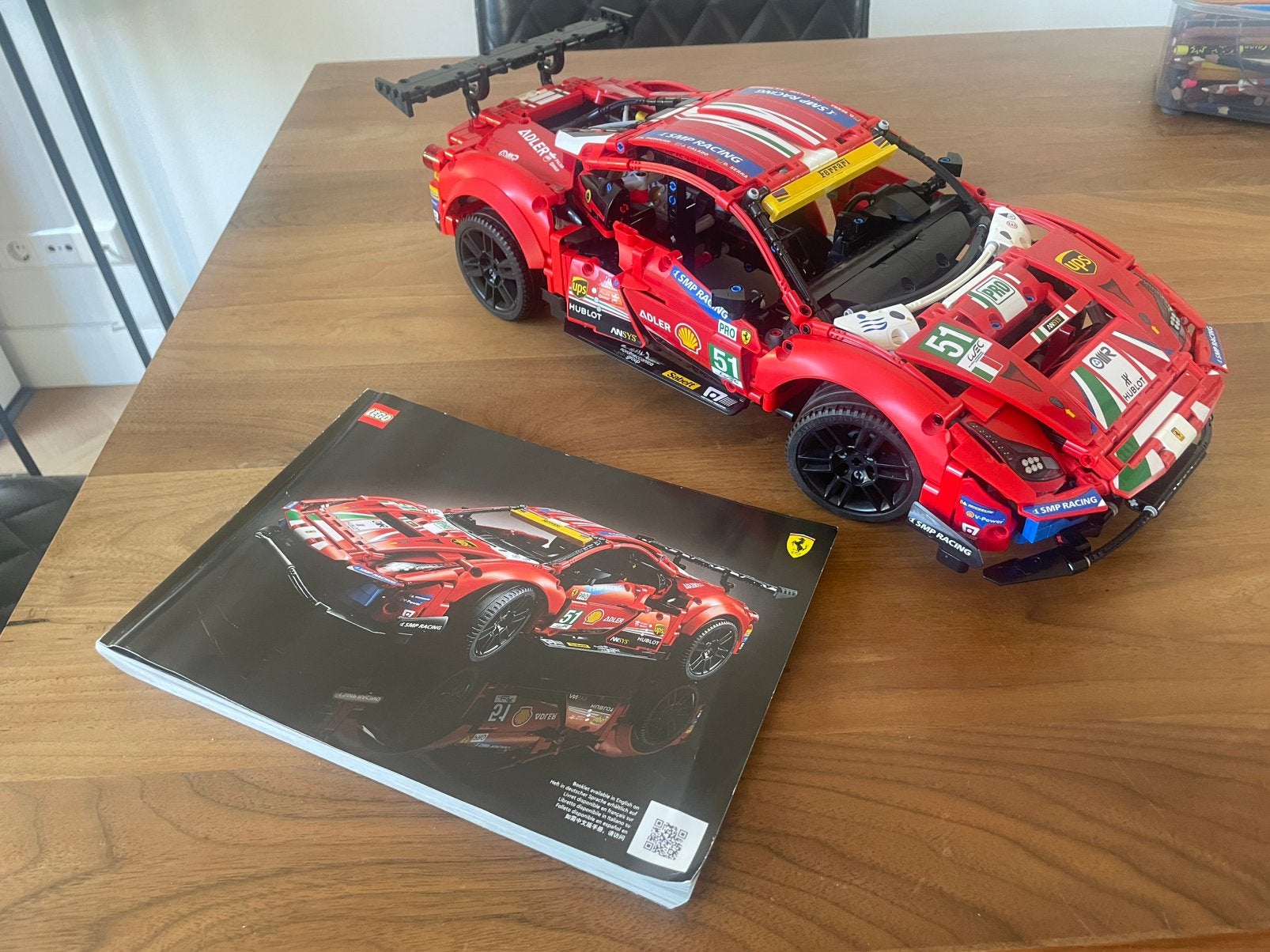 Lego Ferrari Corse 488, Kinderen en Baby's, Ophalen of Verzenden, Zo goed als nieuw