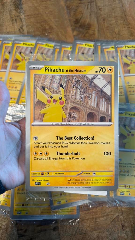 Pokemon Pikachu at the Museum (MEP), Ophalen of Verzenden, Zo goed als nieuw