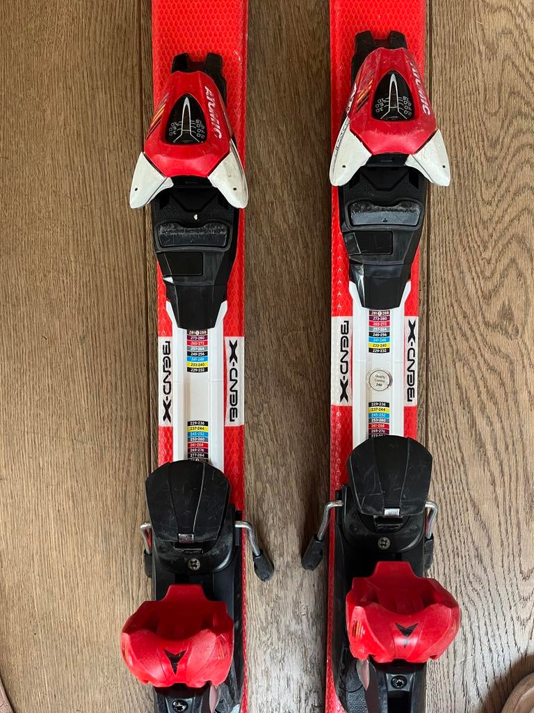 Atomic Redster XT Ski's 140 cm met bindingen, 140 tot 160 cm, Gebruikt, Ophalen of Verzenden, Carve