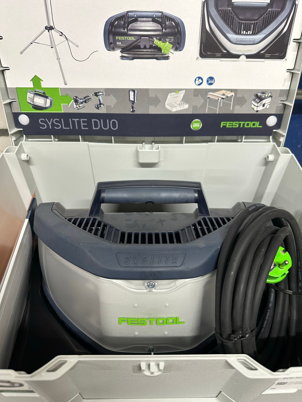 Festool SYSLITE DUO set compleet met garantie