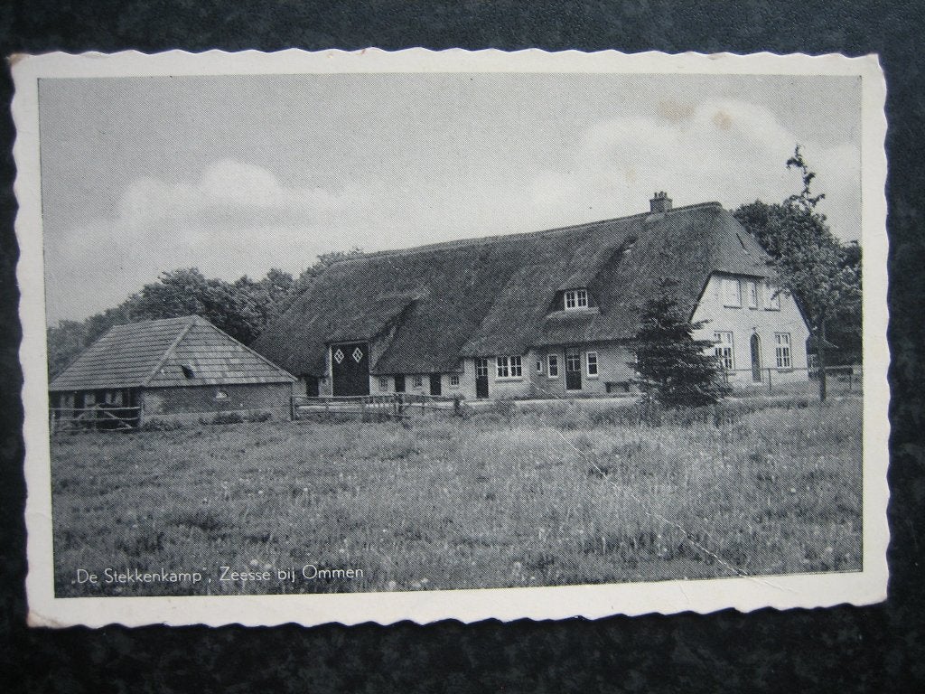OMMEN De stekkenkamp Zeesse, Ophalen of Verzenden, 1940 tot 1960, Overijssel