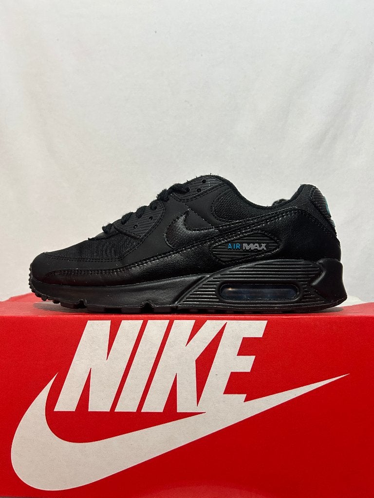 ALS NIEUW! Maat 43 - Nike Air Max 90 Black Laser Blue