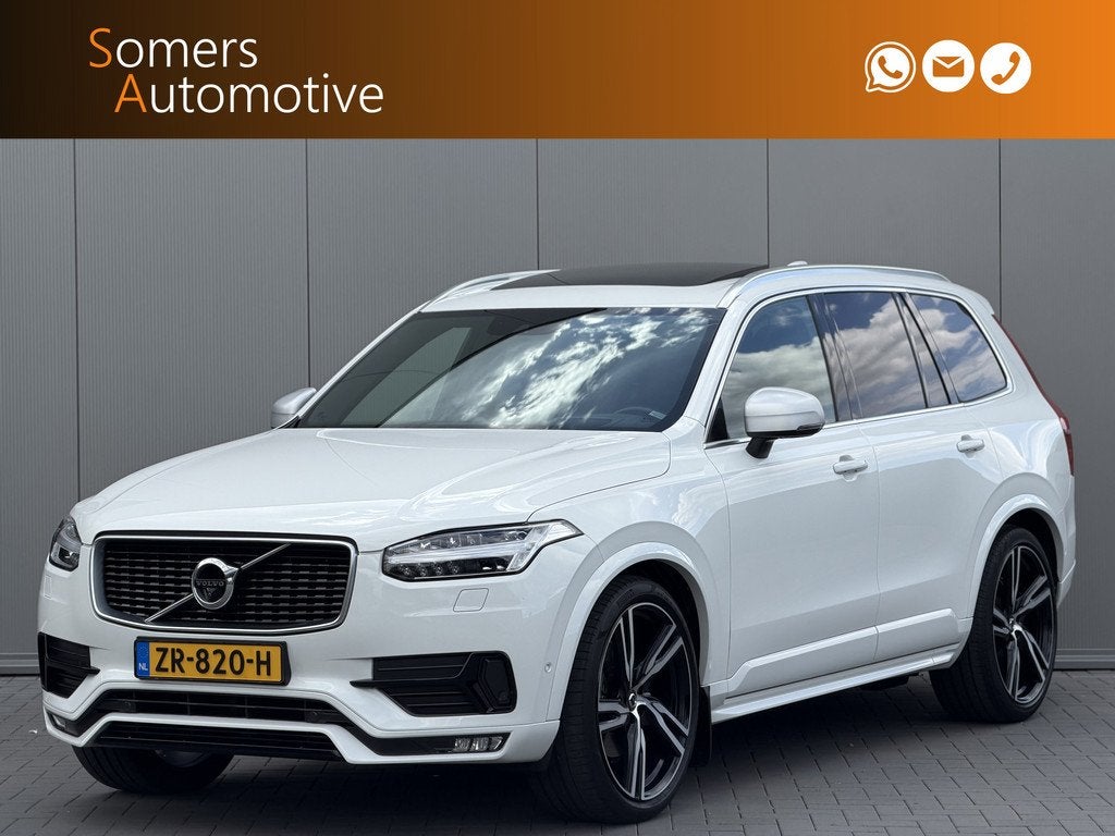 Volvo XC90 T6 AWD R-Design 7-Persoons | Panorama | B&W | Luc, Gebruikt, 4 cilinders, 1969 cc, 7 stoelen
