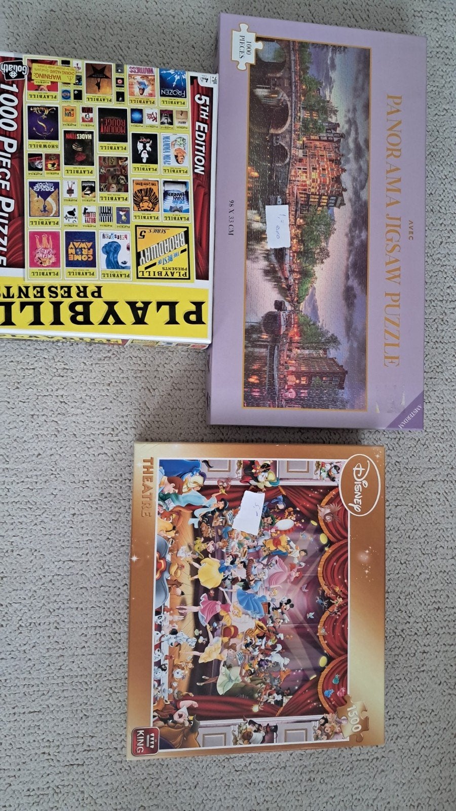 Puzzels, Ophalen, Zo goed als nieuw
