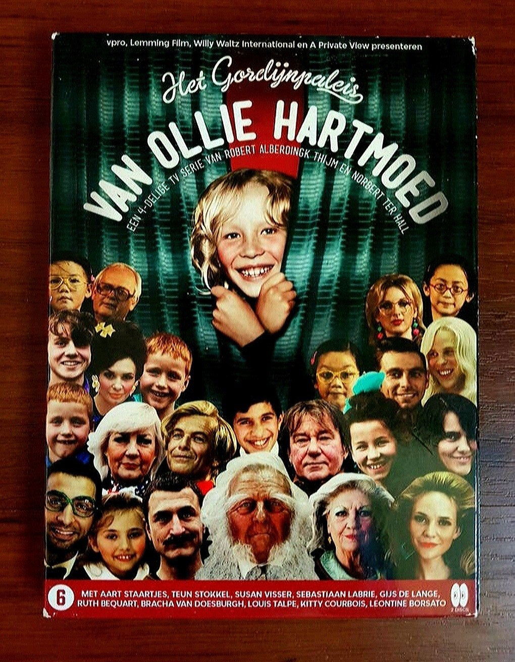 Het Gordijnpaleis van Ollie Hartmoed - serie (2 DVD), Cd's en Dvd's, Verzenden, Alle leeftijden, Drama, Zo goed als nieuw