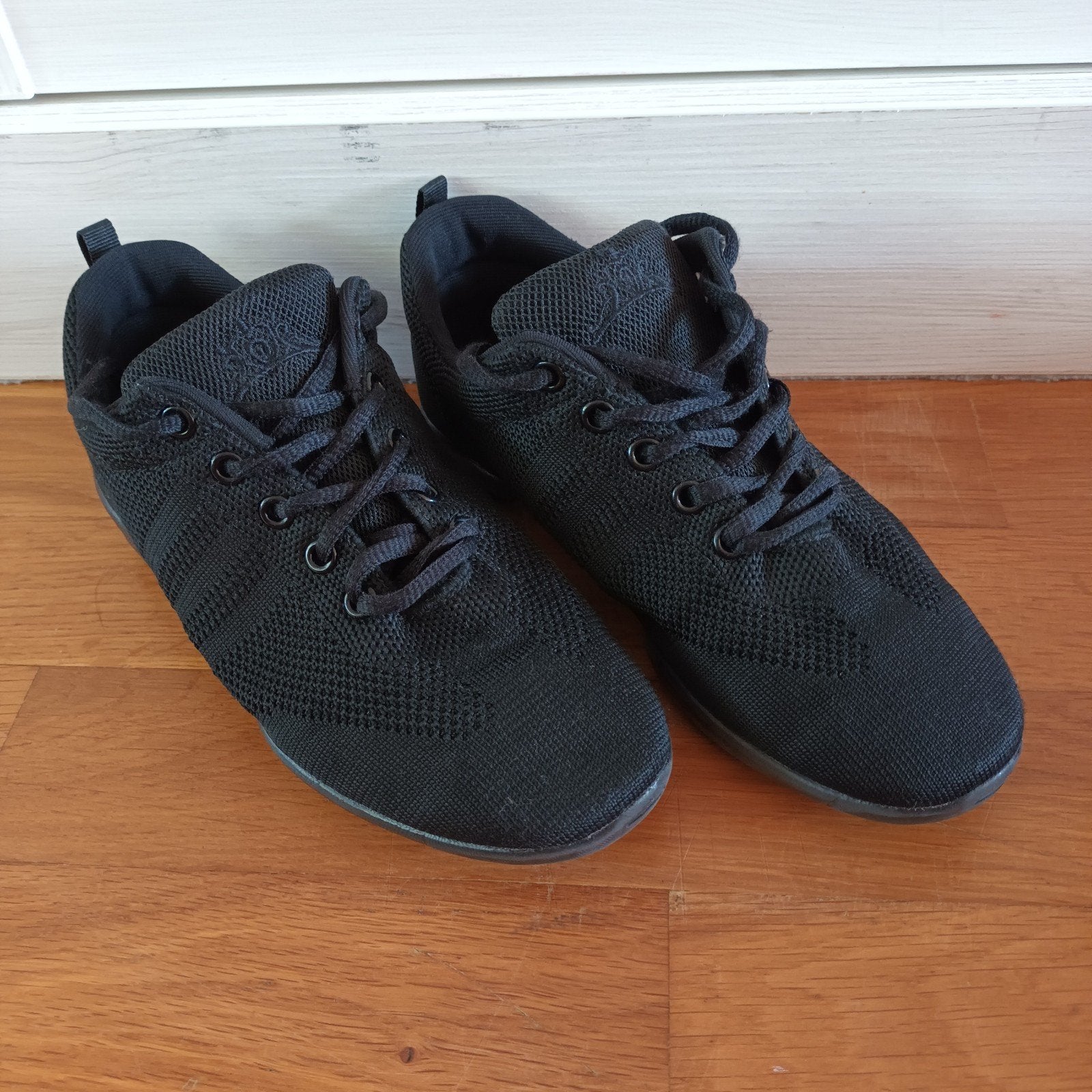 Zwarte dansschoenen - Maat 36 splitzool, Sport en Fitness, Ophalen of Verzenden, Zo goed als nieuw, Schoenen