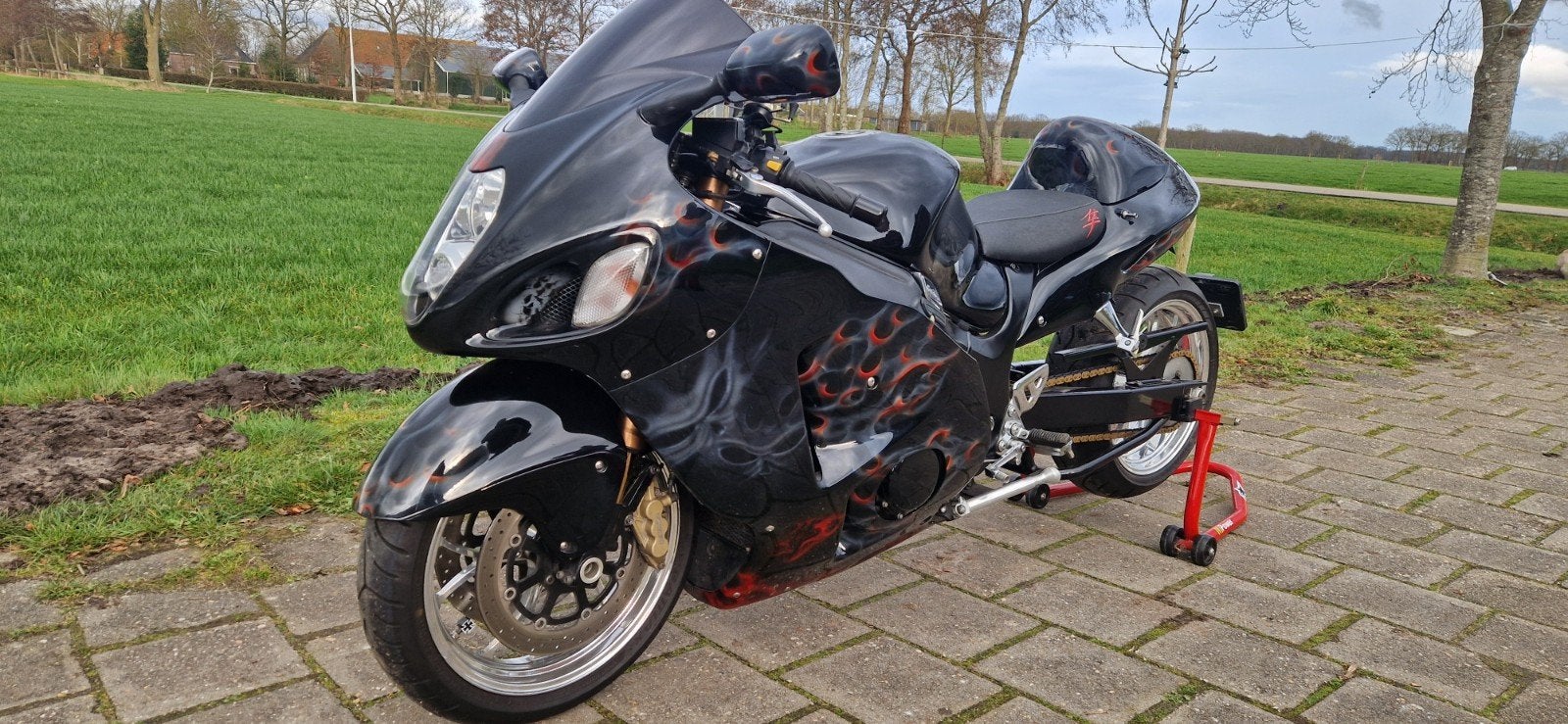 Suzuki Hayabusa  inruil ruil ruilen sloep trekker boot etc, Ophalen of Verzenden