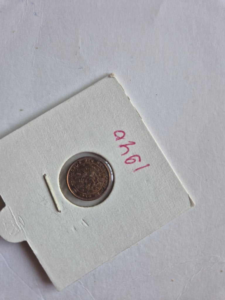 Munt 1/2 cent 1940, Postzegels en Munten, Munten | Nederland, Ophalen of Verzenden, Koningin Wilhelmina, Overige waardes, Losse munt
