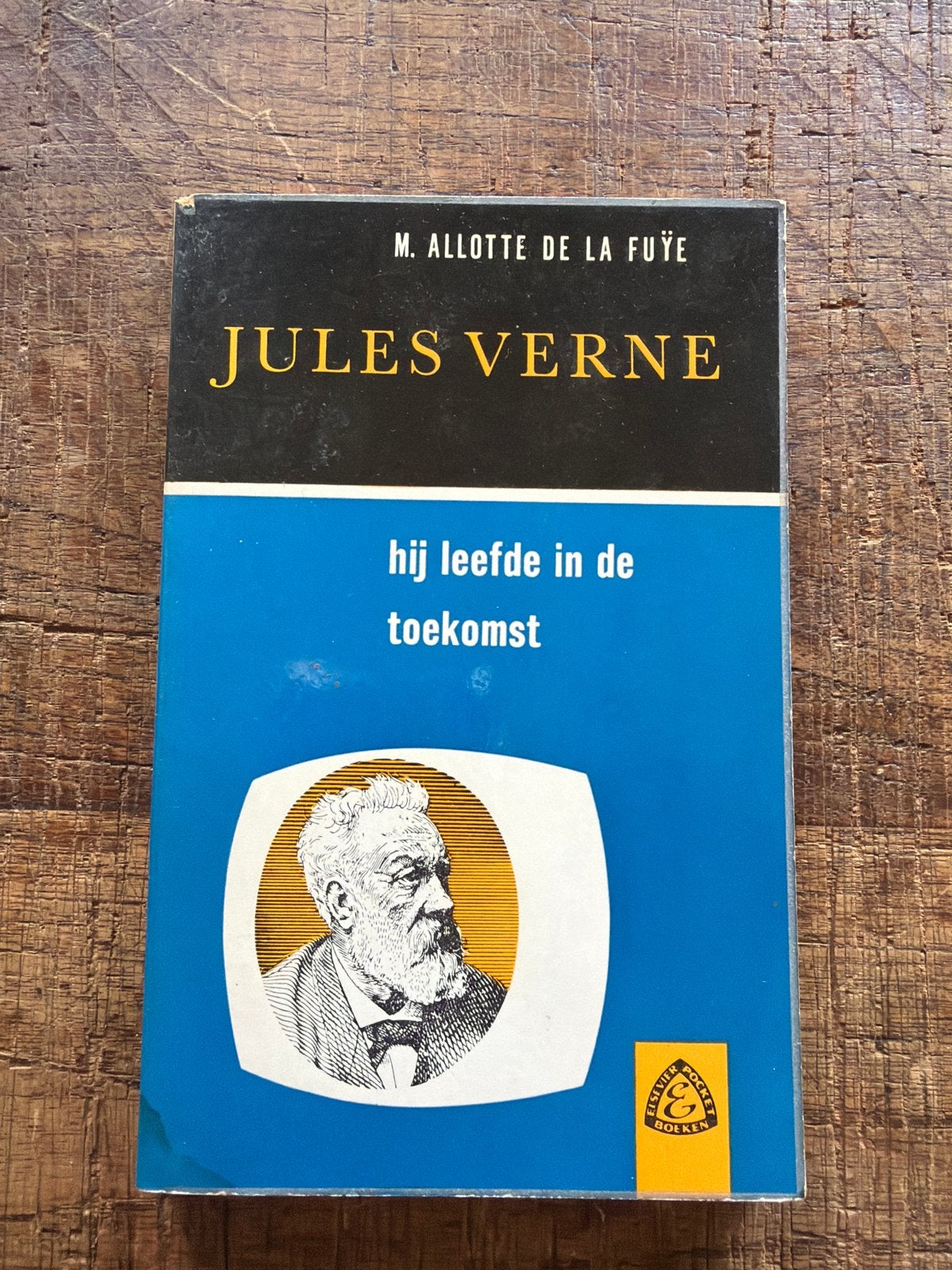Jules Verne: Hij leefde in de toekomst - M. Allotte de la Fu, Boeken, Ophalen of Verzenden, Gelezen, Overige