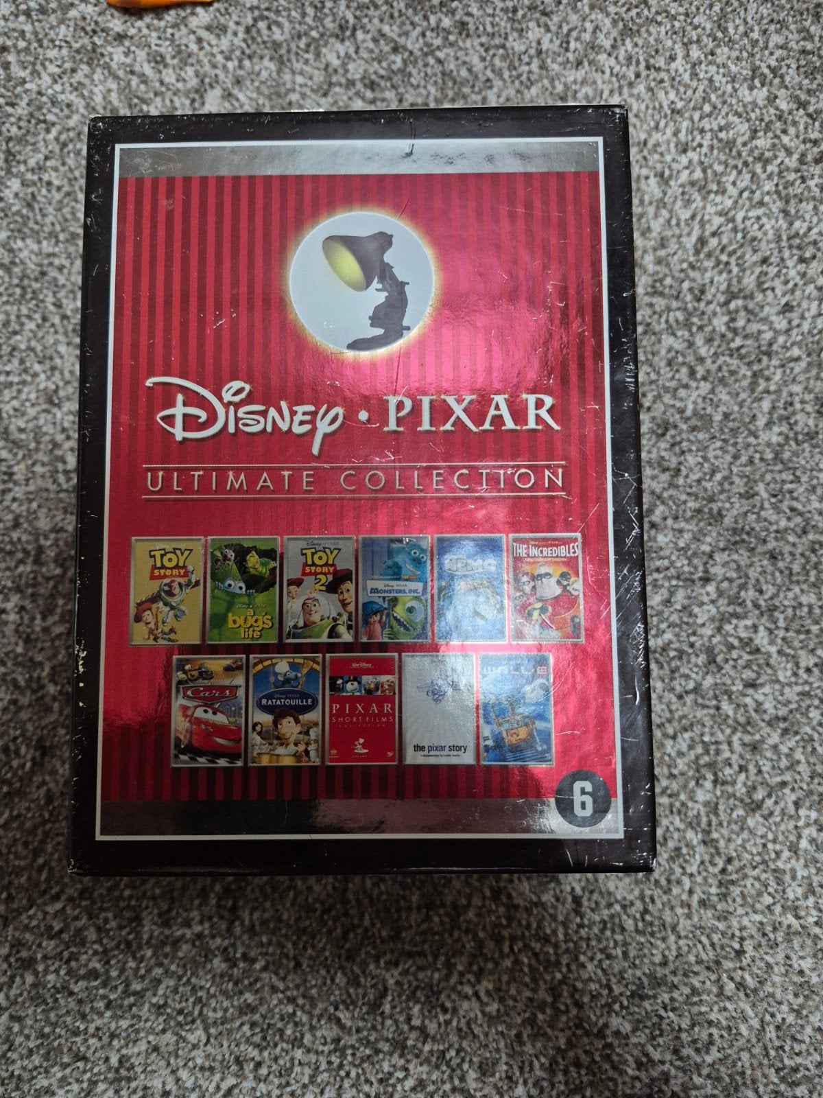 Disney Pixar Ultimate Collection DVD Boxset (11 films), Gebruikt, Animatie, Alle leeftijden, Nederlands