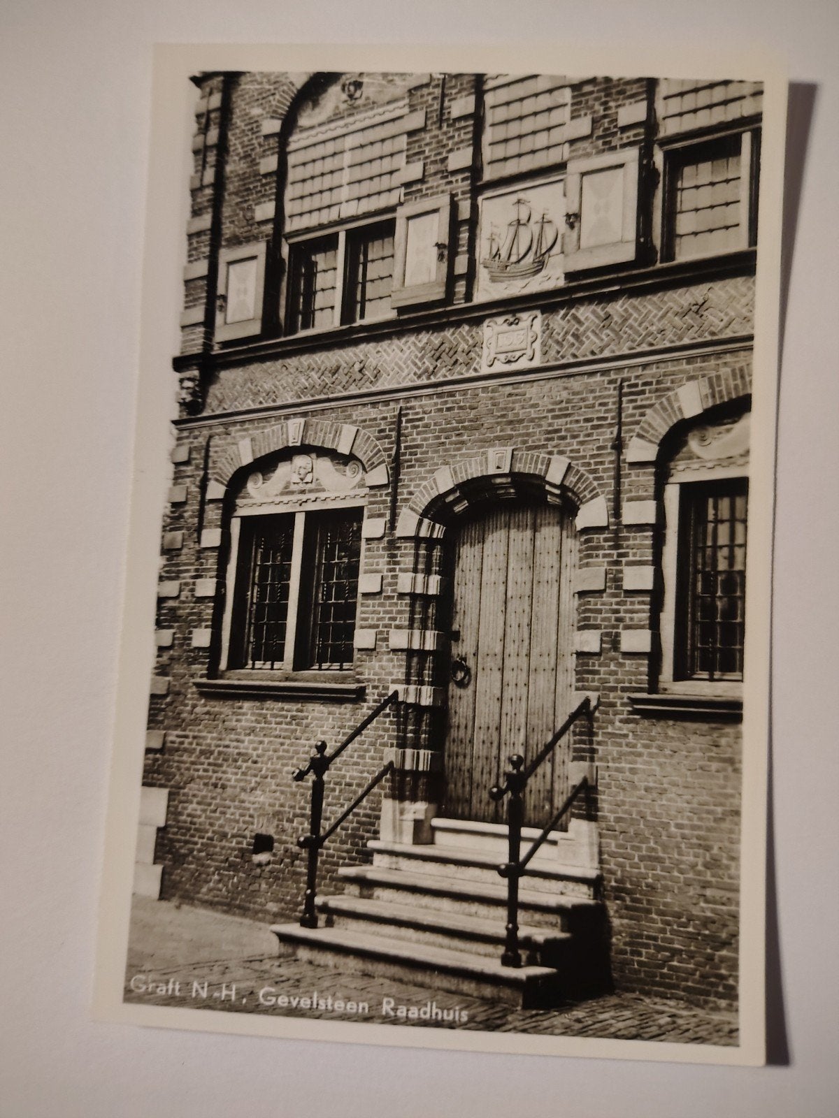 Graft Gevelsteen Raadhuis, Ophalen of Verzenden