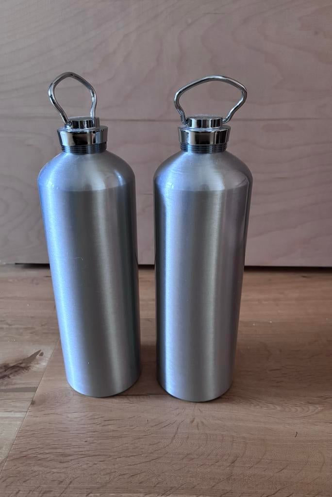 Baby fles kruiken aluminium Tryco + zakjes NIEUW, Kinderen en Baby's, Ophalen, Nieuw, Overige typen