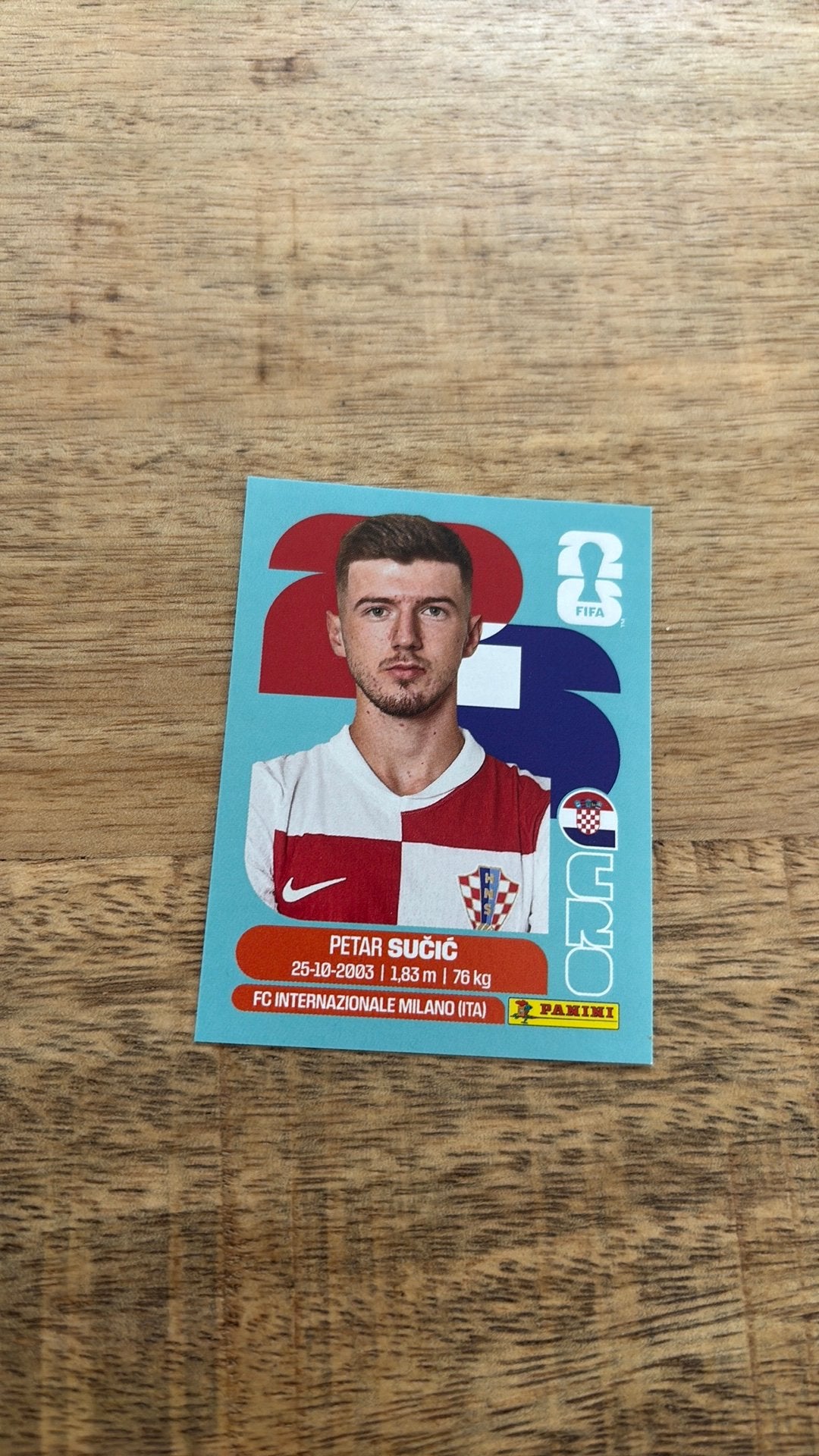 Panini WK 2026 CRO 15, Verzenden, Nieuw, Sticker