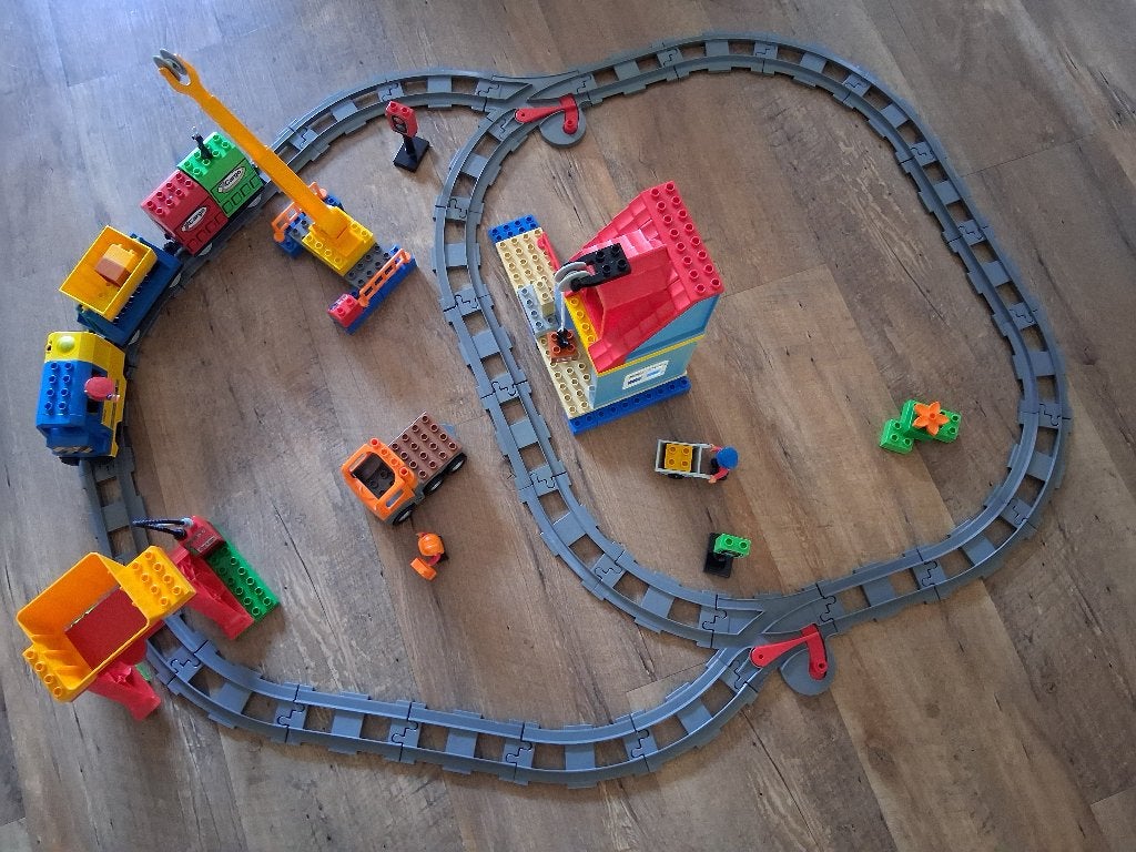 Duplo 3772 Deluxe Treinset, Gebruikt, Overige thema's, Overige typen, Ophalen of Verzenden