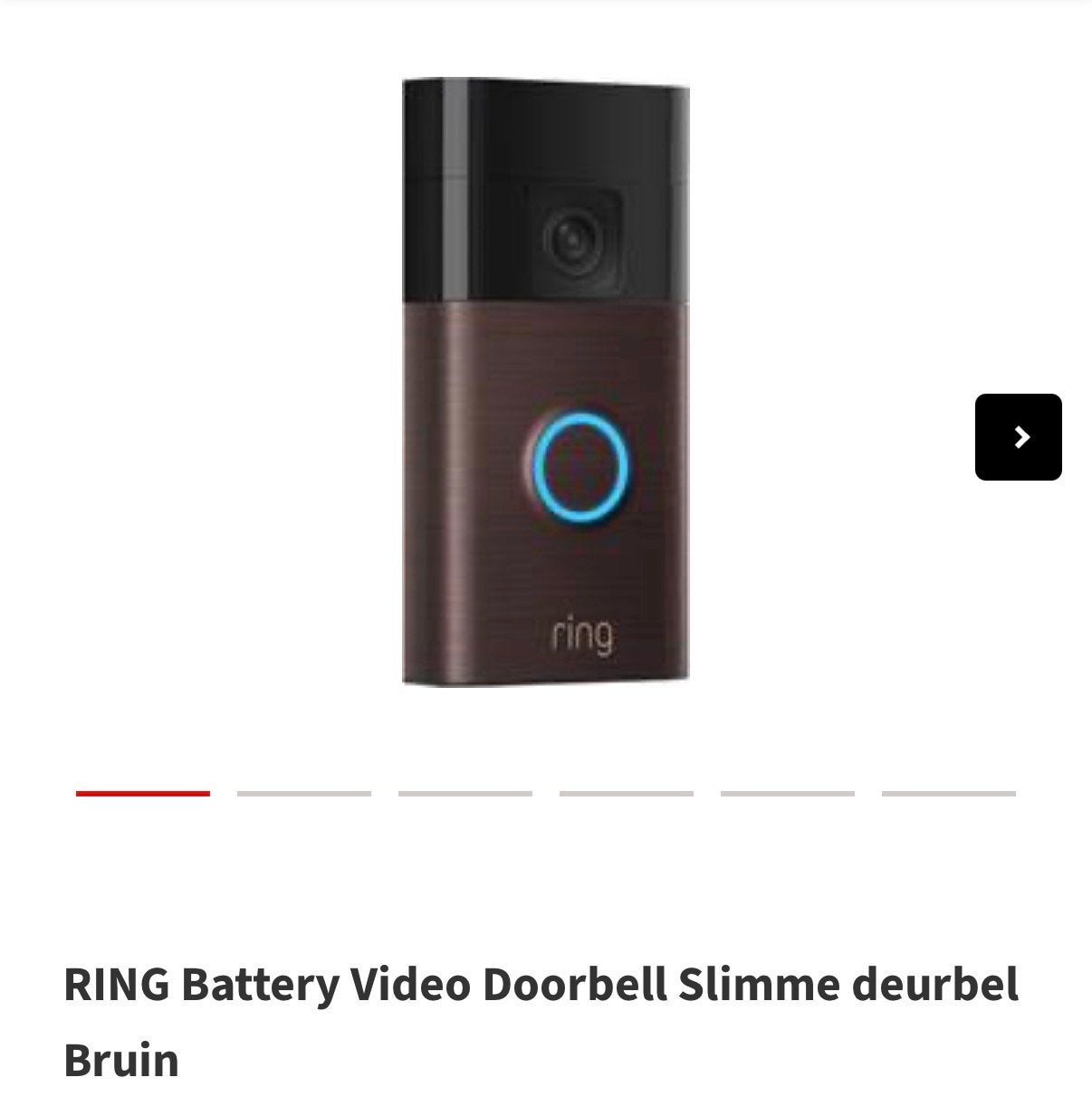 Ring Video Doorbell, Ophalen, Nieuw, Buitencamera