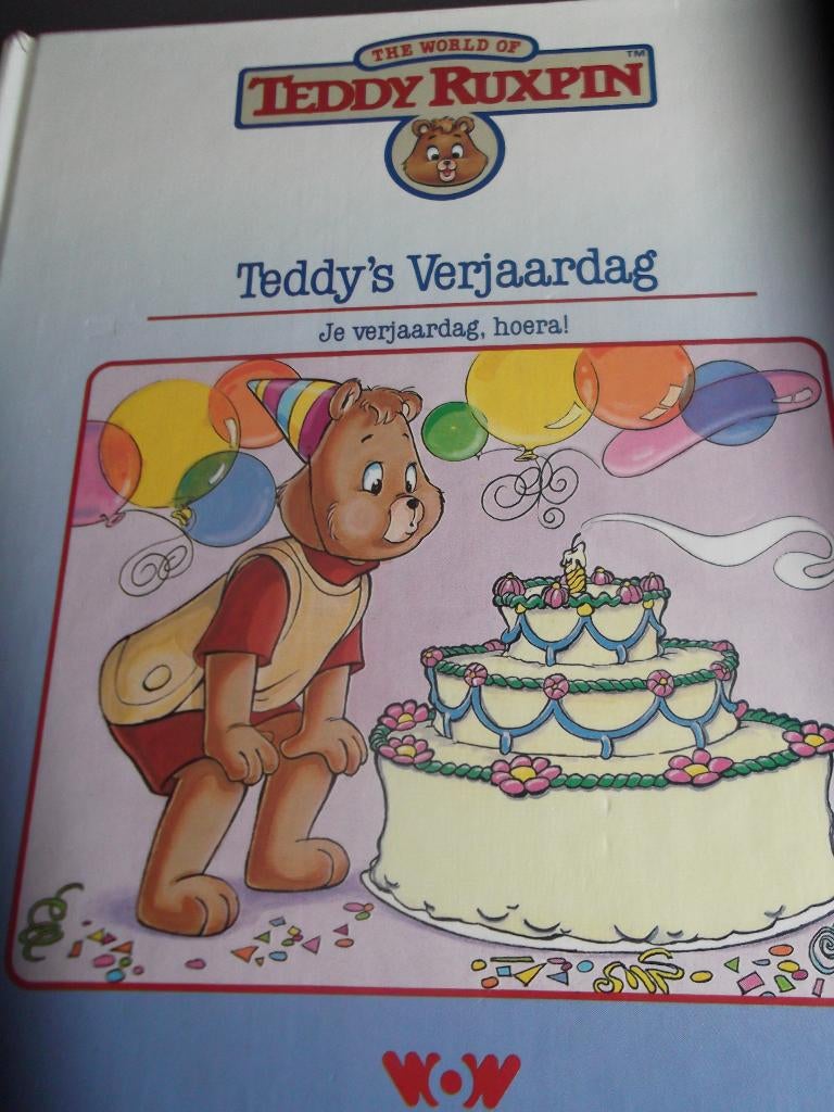 nieuw boekje van Teddy Ruxpin, Ophalen of Verzenden, Nieuw