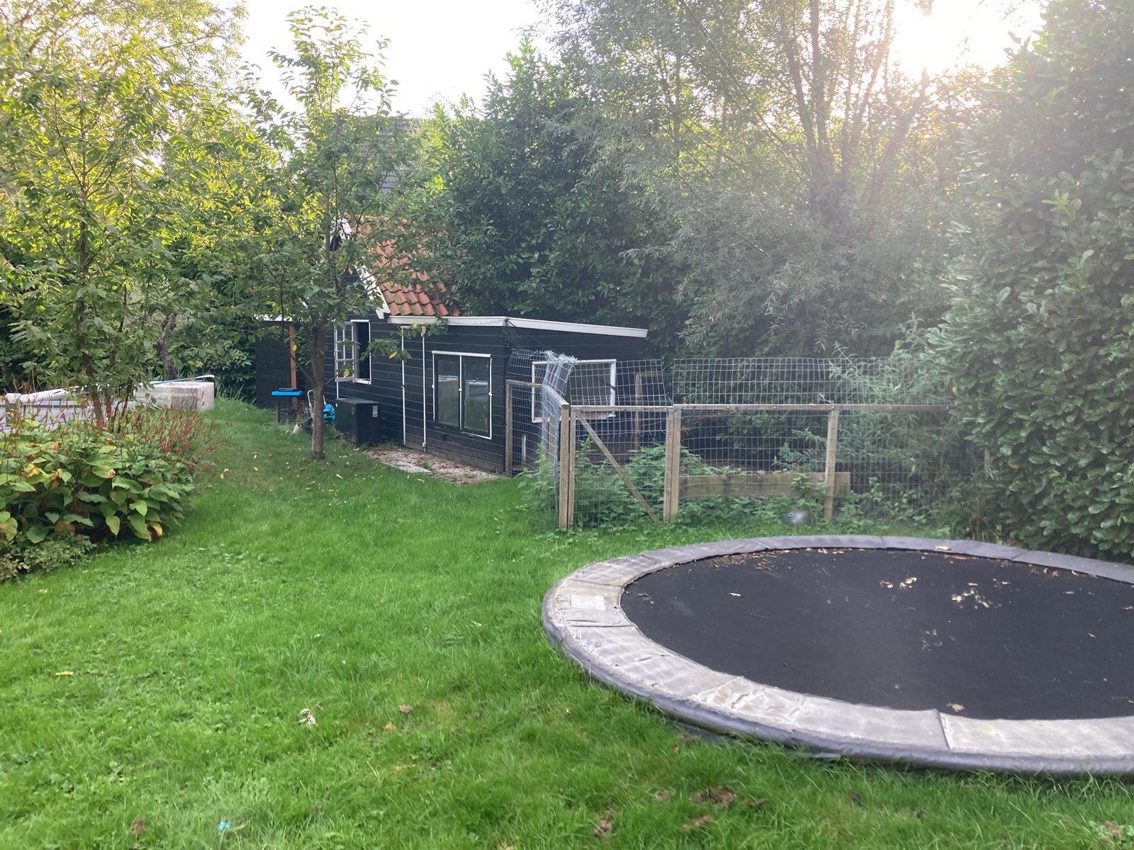Gebruikte Pro-Line 14 Inground trampoline (430 cm), Kinderen en Baby's, Speelgoed | Buiten | Trampolines, Ophalen, Gebruikt