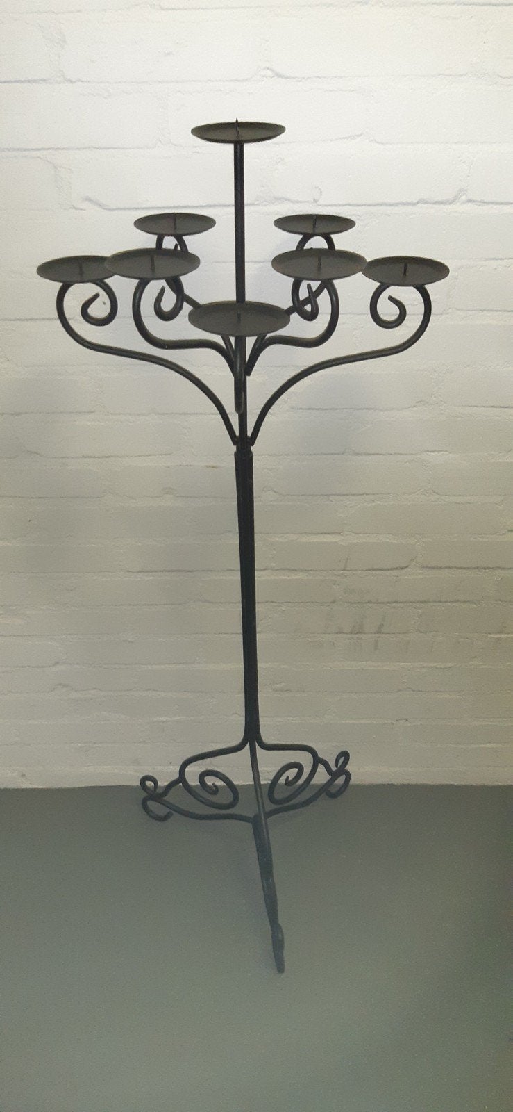 Brocante Kandelaar 8 Armen - Landelijk & Nieuw! op voet
Broc, Ophalen, Nieuw, Metaal, Kandelaar